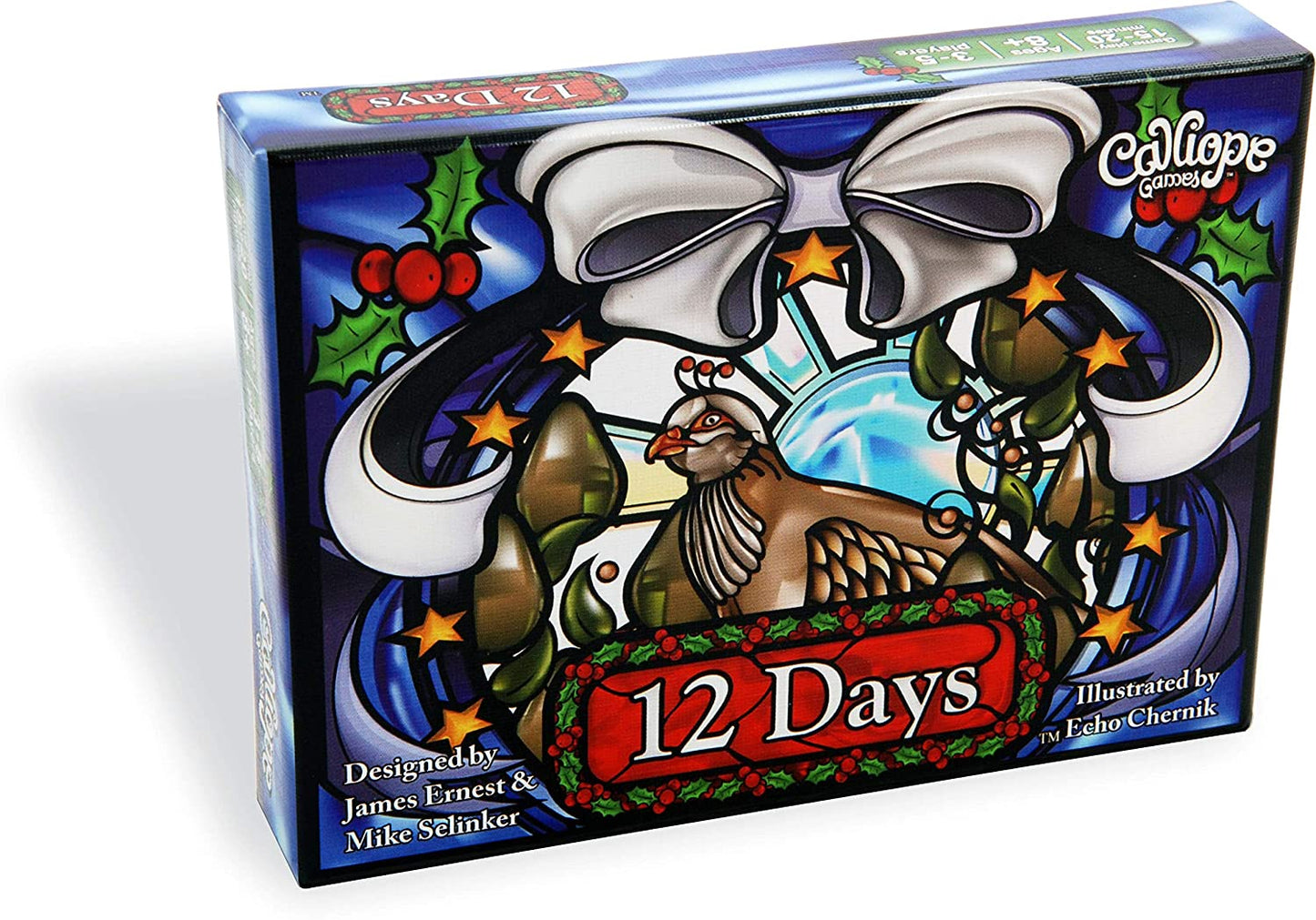 Game Christmas 12 Days Card
