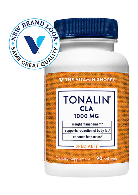 The Vitamin Shoppe Tonalin CLA 1000 MG 90 Softgels