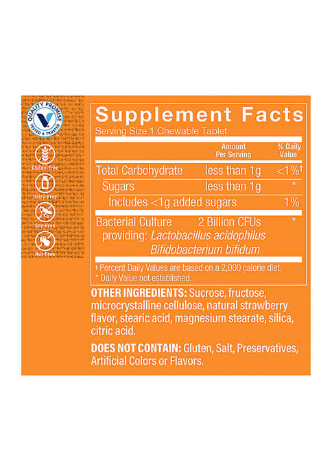 The Vitamin Shoppe Chewable Probiotic