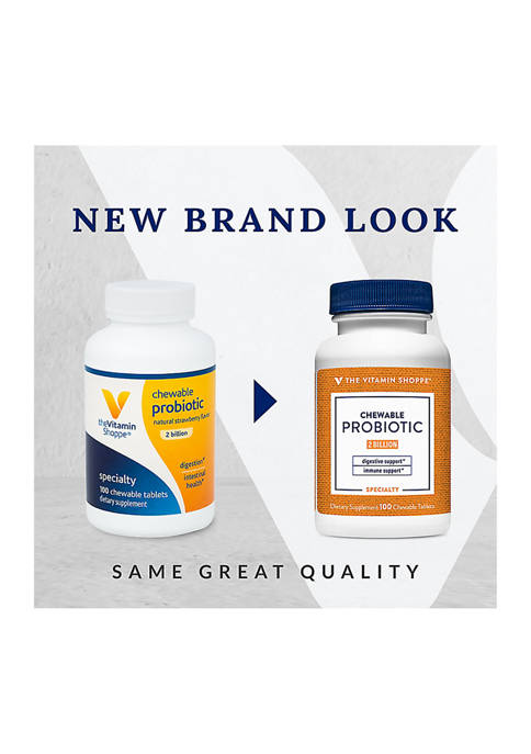 The Vitamin Shoppe Chewable Probiotic