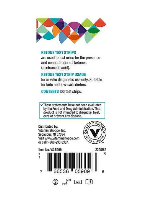 fitfactor KETO Ketone Test Strips
