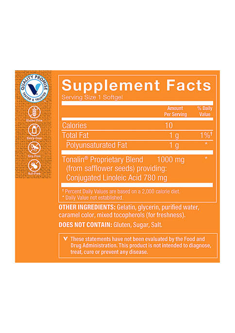 The Vitamin Shoppe Tonalin CLA 1000 MG 90 Softgels