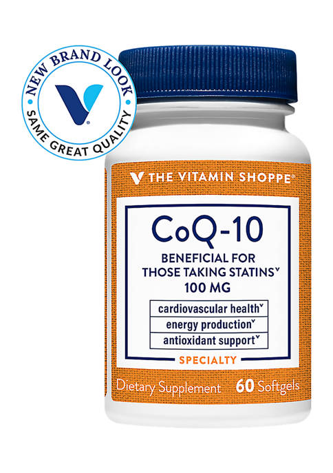 The Vitamin Shoppe CoQ 10 100 MG 60 Softgels