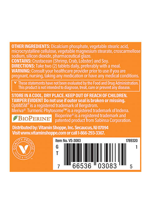 The Vitamin Shoppe Ultimate Gold Joint Care