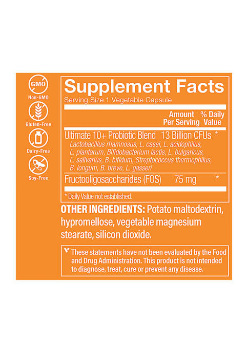 The Vitamin Shoppe Ultimate 10plus Probiotics