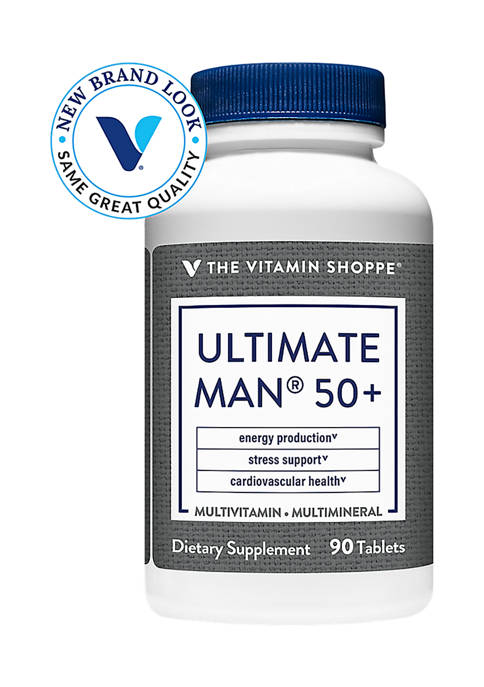 The Vitamin Shoppe Ultimate Man 50plus 90 Tablets