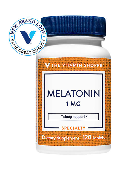 The Vitamin Shoppe Melatonin for Sleep 1MG