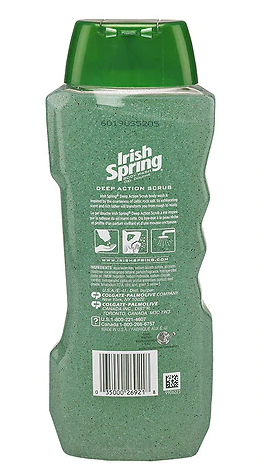 Irish Spring Body Wash Deep Action Scrub 18oz