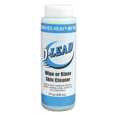 Lead Wipe or Rinse Skin Cleaner D 8oz.