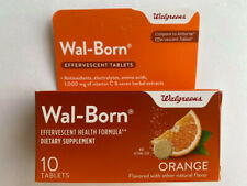 Wal Born Effervescent Tablets Orange 1.0ea