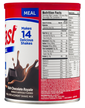 SlimFast Shake Mix Chocolate Royale 12.83oz
