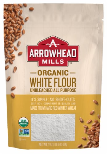 Organic White Flour Arrowhead Mills 22oz