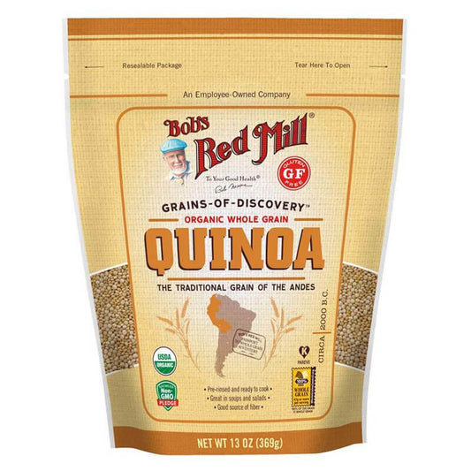 Bobs Red Mill Organic White Quinoa  13 oz