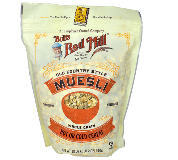 Bob's Red Mill Old Country Style Muesli Whole Grain Cereal -- 18 oz - Mega Shopper Worldwide