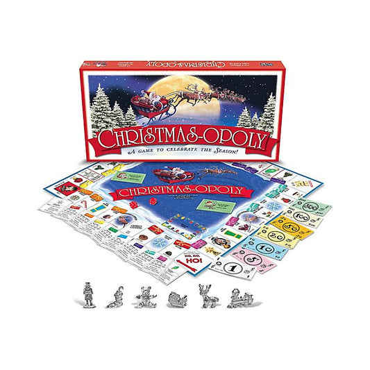 Christmas Opoly Board Game