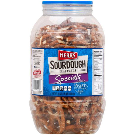 Herrs Special Pretzel Barrel 24oz