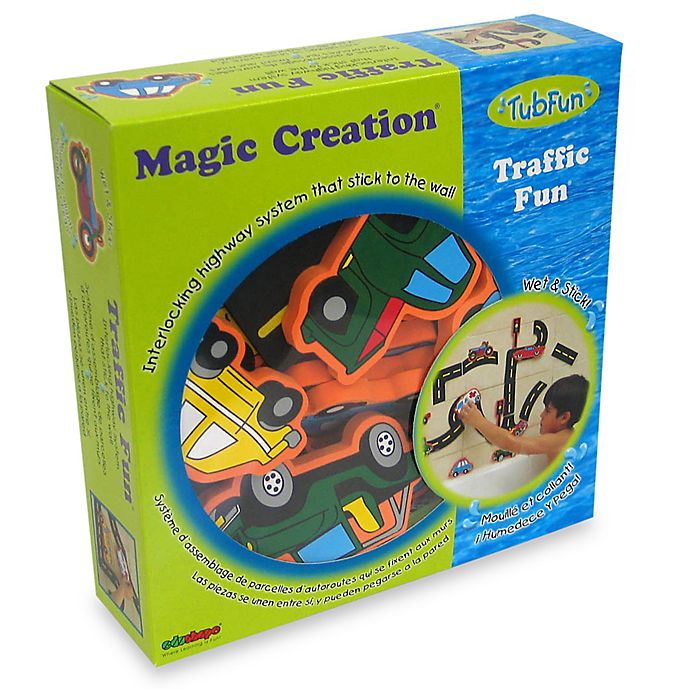 Edushape Wet N Stick Traffic Fun