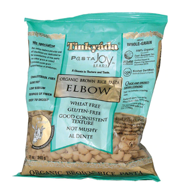 Tinkyada Organic Brown Rice Pasta Elbows 12 oz