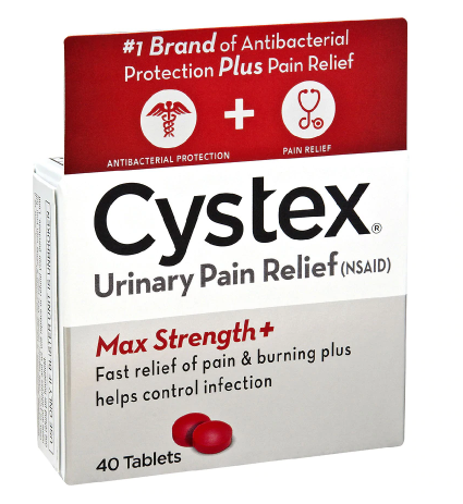 Pain Relief Tablets Cystex Urinary 40ea