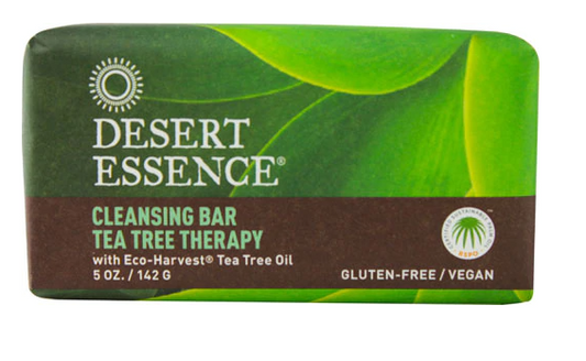 Desert  Essence Cleansing Bar Tea Tree Therapy  5 oz