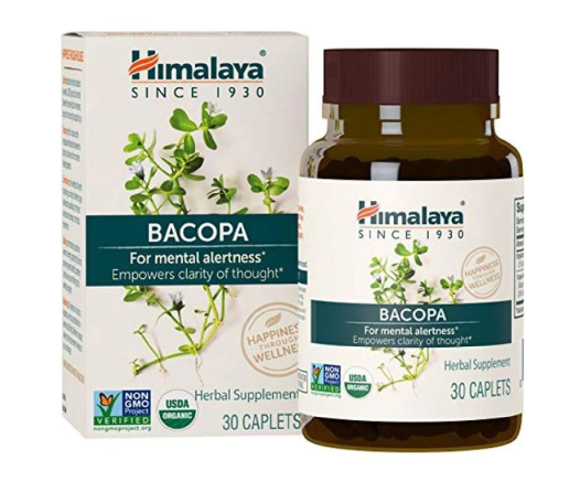Himalaya Herbal Healthcare Bacopa 30 Caplets