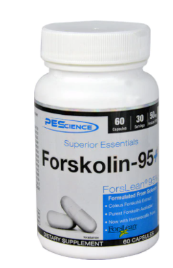 PEScience Forskolin 95 Plus  60 Capsules