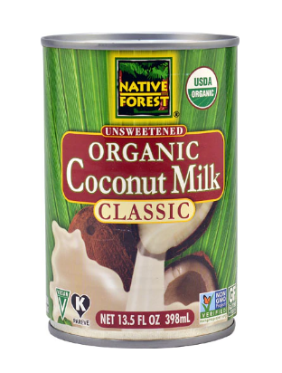 Native Forest Organic Coconut Milk Unsweetened 13.5oz 12pk