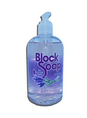 Block Island Block Soap Liquid Hand Soap Crescent Beach Lavender
