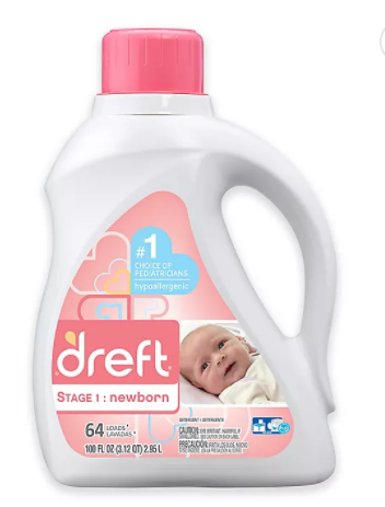 Liquid Detergent Dreft 100oz