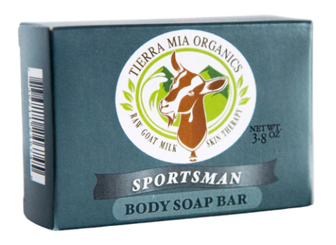 Tierra Mia Organics Body Soap Bar Sportsman 4.2 oz