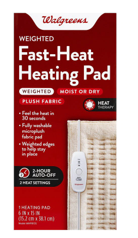 Walgreens Weighted Heating Pad 1.0ea