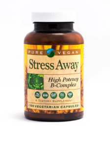 NBPure Stress Away High Potency B Complex  100 Vegetarian Capsules