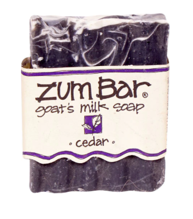 Zum Goats Milk Soap Cedar 3 oz Bar 3pk