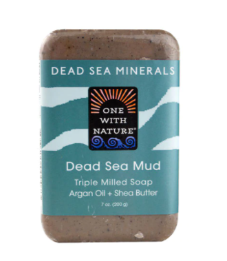 One With Nature Dead Sea Minerals Soap Dead Sea Mud  7 oz