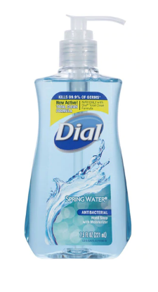 Dial Antibacterial Liquid Hand Soap with Moisturizer Spring Water 7.5floz