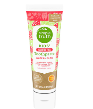 Simple Truth Kids Fluoride Free Toothpaste 4.2 oz