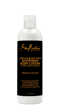 SheaMoisture Black Soap Soothing Body Lotion 13oz