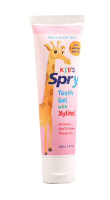 Xlear Spry Kids Tooth Gel Bubble Gum 2oz