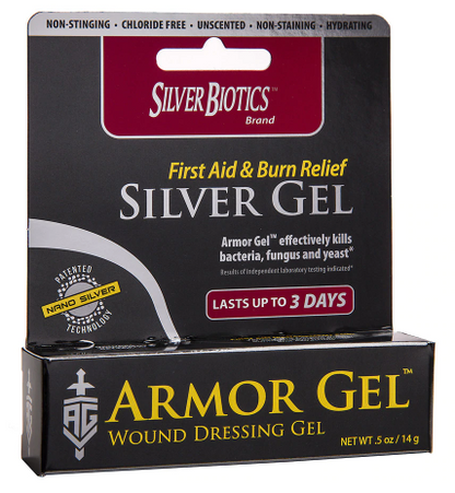 Silver Biotics Armor Gel Wound Dressing Gel 0.5oz
