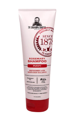 The Grandpa Soap Co Rosemary Shampoo Purify  8 fl oz