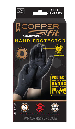 Hand Protector L XL Copper Fit 1.0ea
