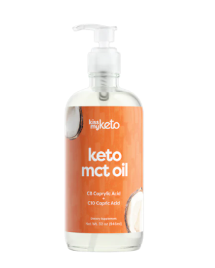 Kiss My Keto MCT Oil 100 percent Coconut  Unflavored  32floz
