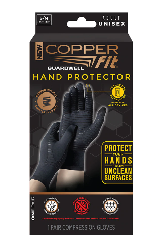 Copper Fit Hand Protector S and M 1.0ea