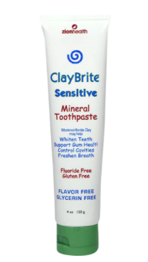 Zion Health ClayBrite Sensitive Mineral Toothpaste