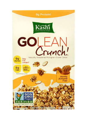Kashi GoPlay Cereal Honey Almond Flax Crunch 14 oz 4 Count