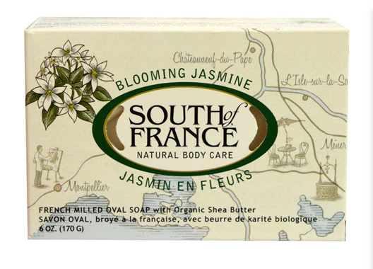 South of France French Milled Oval Soap Blooming Jasmine  6 oz