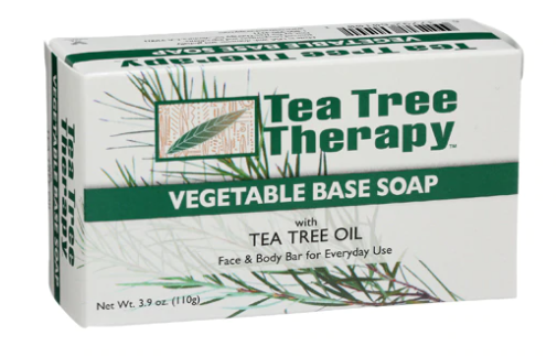 Tea Tree Therapy Vegetable Base Soap with Tea Tree Oil  3.9 oz