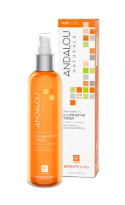 Illuminating Toner Andalou Naturals Brightening Clementine plus C 6oz