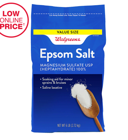 Walgreens Epsom Salt 6.0LB