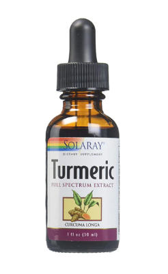 Solaray Turmeric Full Spectrum Extract Dietary Supplement  1 fl oz